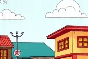 数据洪流封面：无数光点汇成的信息河流穿过城市上空